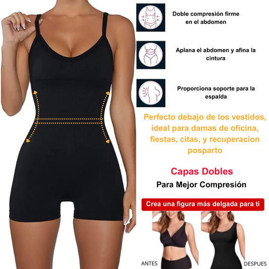 BODY FAJA SIN COSTURAS SHAPY™(negro)
